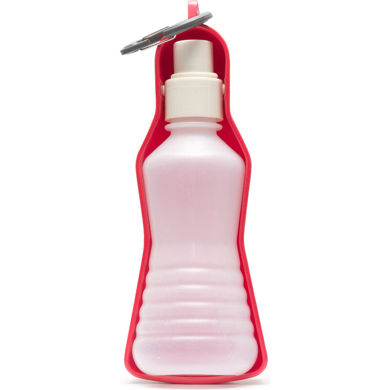 Messy Mutts Plastic Water Dispenser, Assorted Colors, 9.6-oz image number null