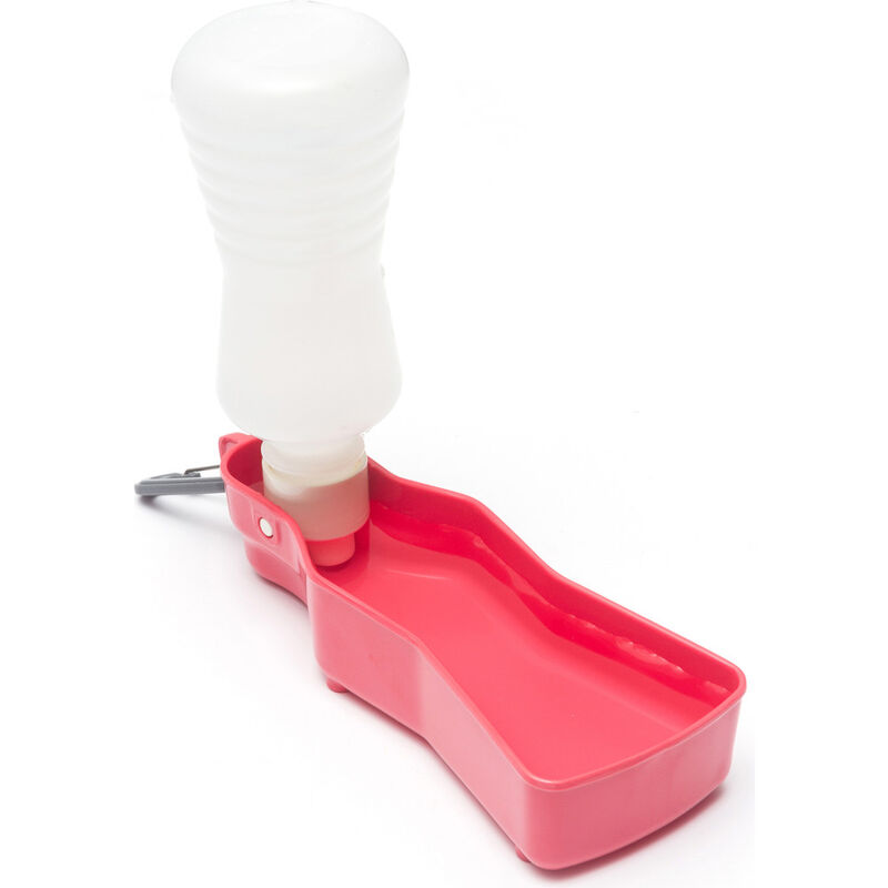 Messy Mutts Plastic Water Dispenser, Assorted Colors, 9.6-oz image number null