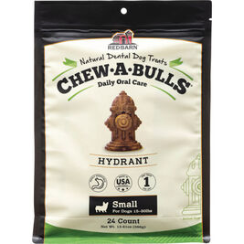 Redbarn Chew-A-Bulls Dog Dental Treat, Hydrant