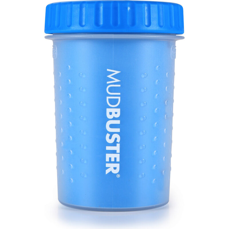 Dexas Popware for Pets MudBuster Portable Dog Paw Cleaner, Blue, Medium image number null