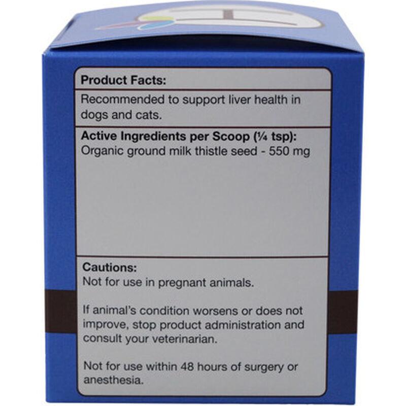 Herbsmith Milk Thistle Liver Support Powder Dog & Cat Supplement, 75-g image number null