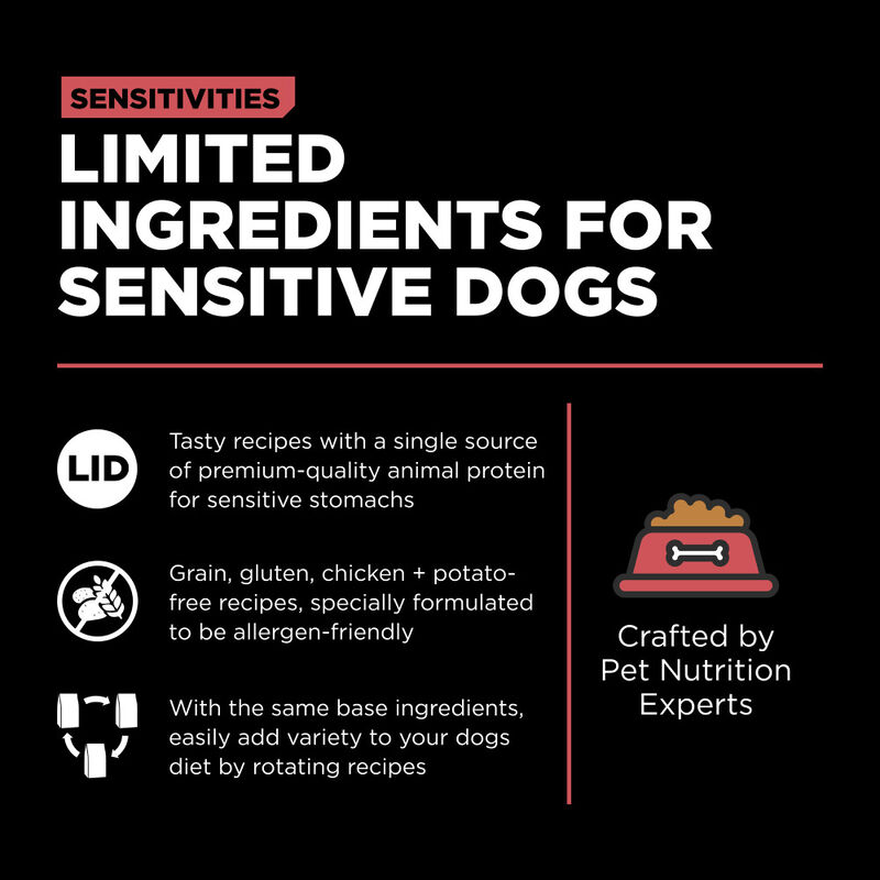 Go! Solutions Sensitivities Limited Ingredient Dry Dog Food, Salmon image number null