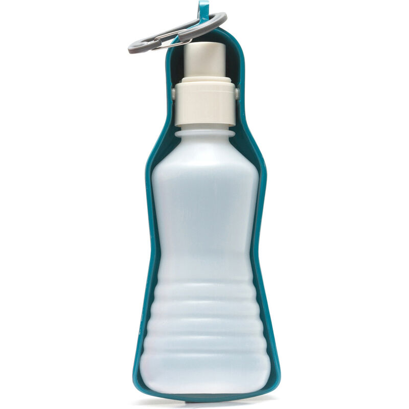 Messy Mutts Plastic Water Dispenser, Assorted Colors, 9.6-oz image number null