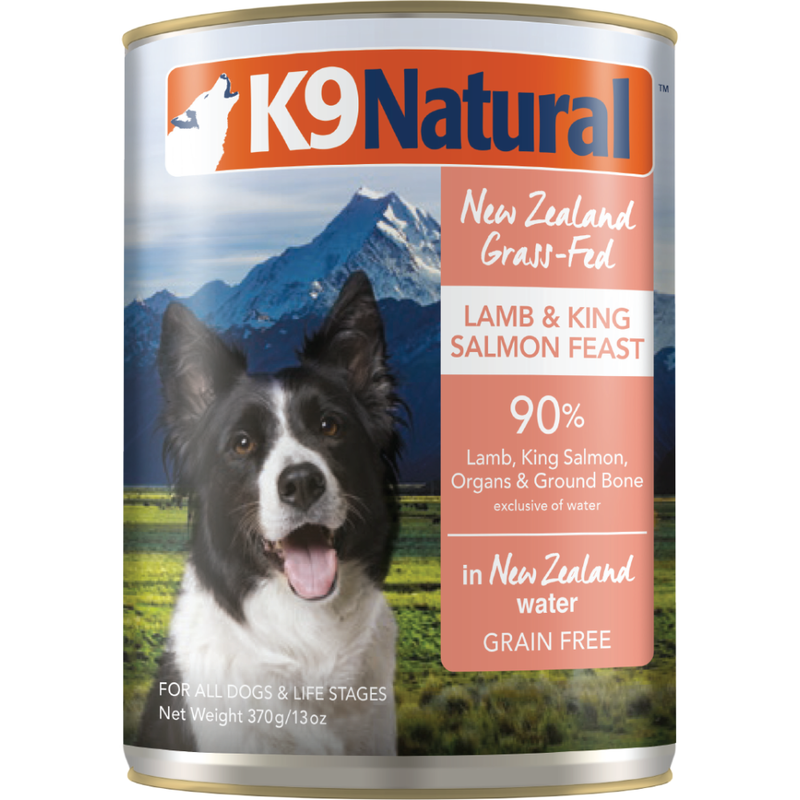 K9 Natural Canned Dog Food, Lamb & Salmon, 13-oz image number null