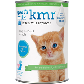 PetAg Goat's Milk KMR Kitten Milk Replacer Liquid, 11-oz