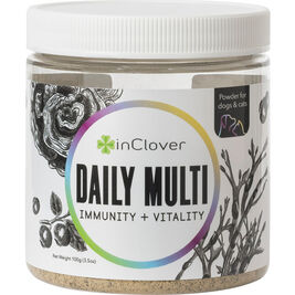 InClover Powder Dog & Cat Supplement, Daily Multi, Immunity + Vitality, 100-g