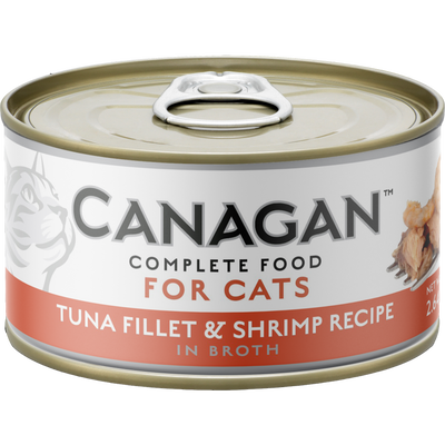 Canagan Grain-Free Canned Cat Food, Tuna & Shrimp