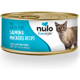 Nulo Freestyle Grain-Free Canned Cat Food, Pate, Salmon & Mackerel