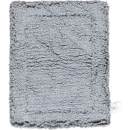 HuggleHounds HuggleFleece Dog Bed Mat, Grey