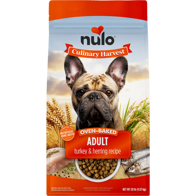 Nulo Culinary Harvest Baked Dry Dog Food, Turkey & Herring