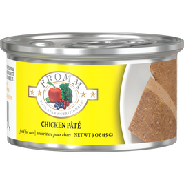Fromm Four-Star Canned Cat Food, Chicken Pate