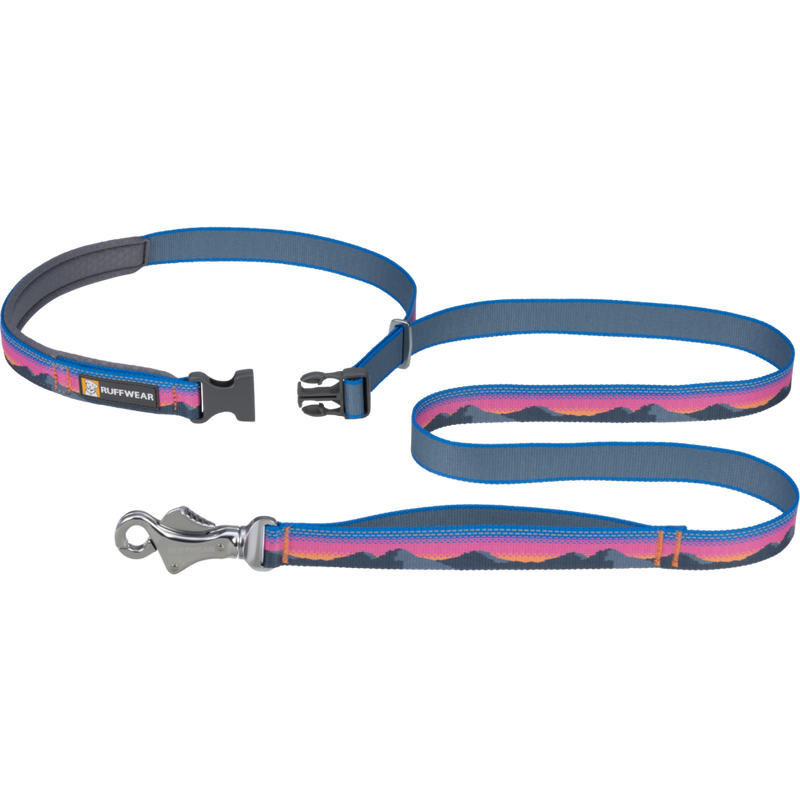 Ruffwear Crag Reflective Dog Leash, Alpine Dusk, 3.5-6-ft image number null