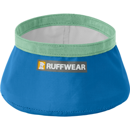 Ruffwear Trail Runner Ultralight Packable Dog Bowl, Blue Pool