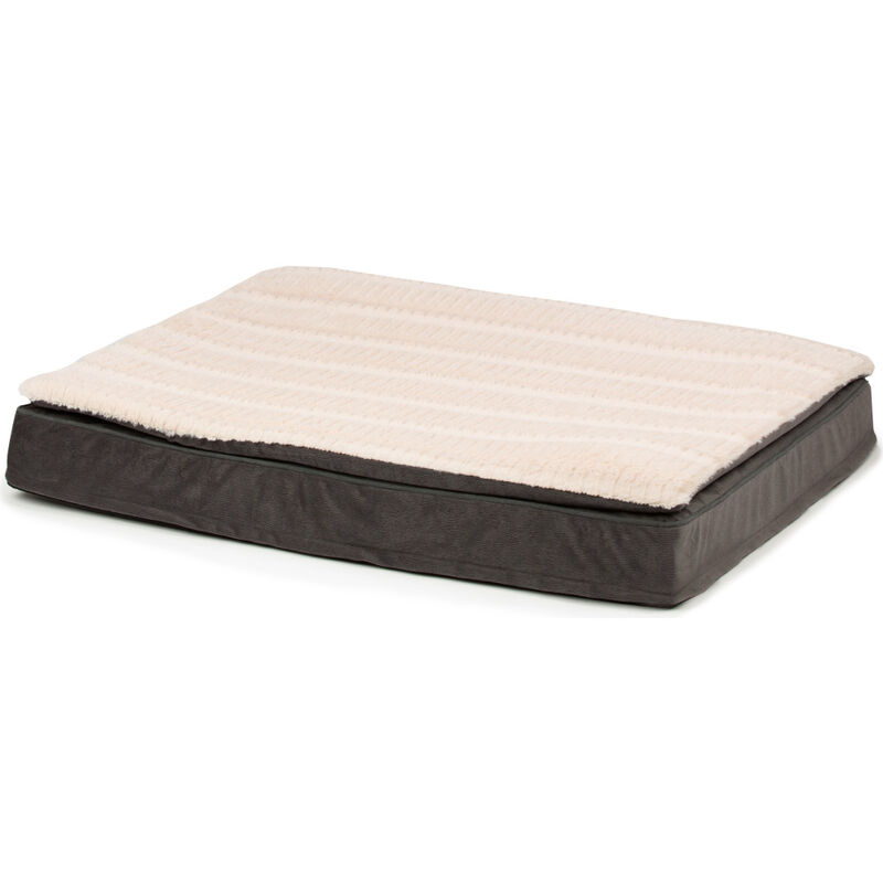 Carpenter Pet Bedding "Dolly" Pillow-Top Orthopedic Memory Foam Dog Bed, Assorted Colors, 36-in x 27-in image number null