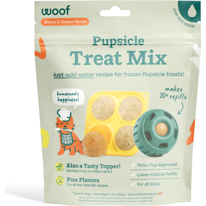 Woof Pupsicle Treat Mix, Bacon & Cheese, 5.5-oz image number null