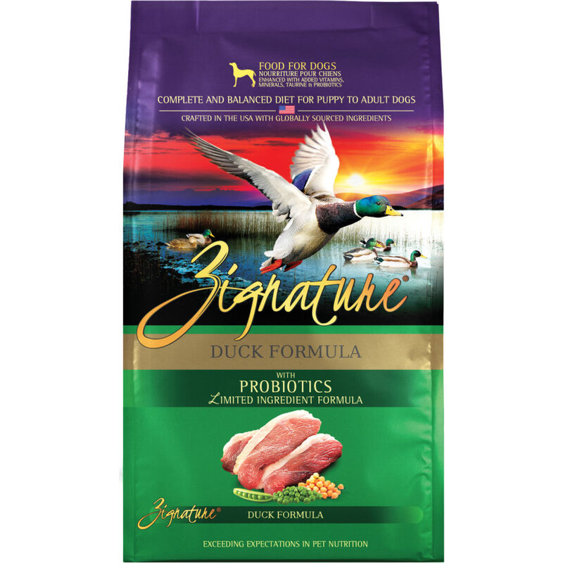 Zignature Limited Ingredient Dry Dog Food, Duck image number null