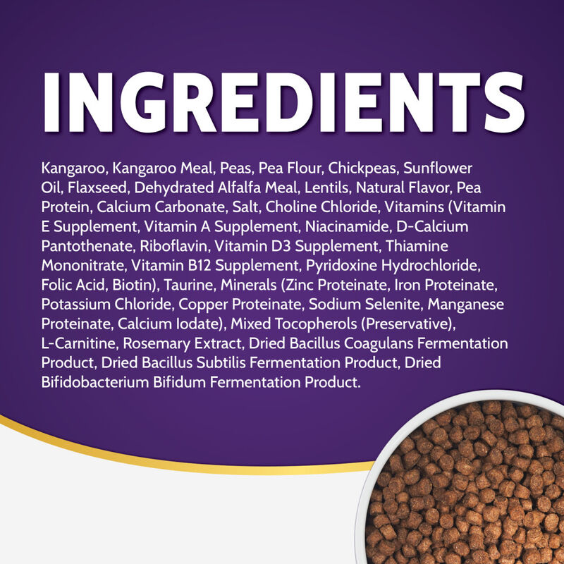 Zignature Limited Ingredient Dry Dog Food, Small Bites, Kangaroo, 4-lb image number null