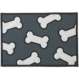 PetRageous Designs Scattered Bones Dog Placement, 13-in x 19-in