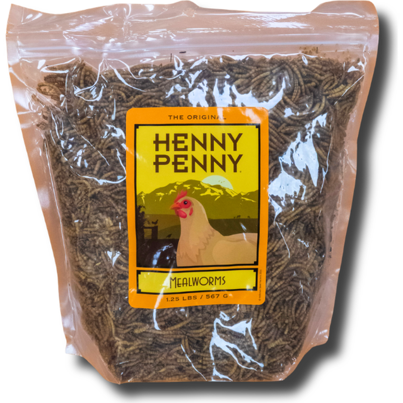Henny Penny Mealworm Chicken Treats, 1.25-lb image number null
