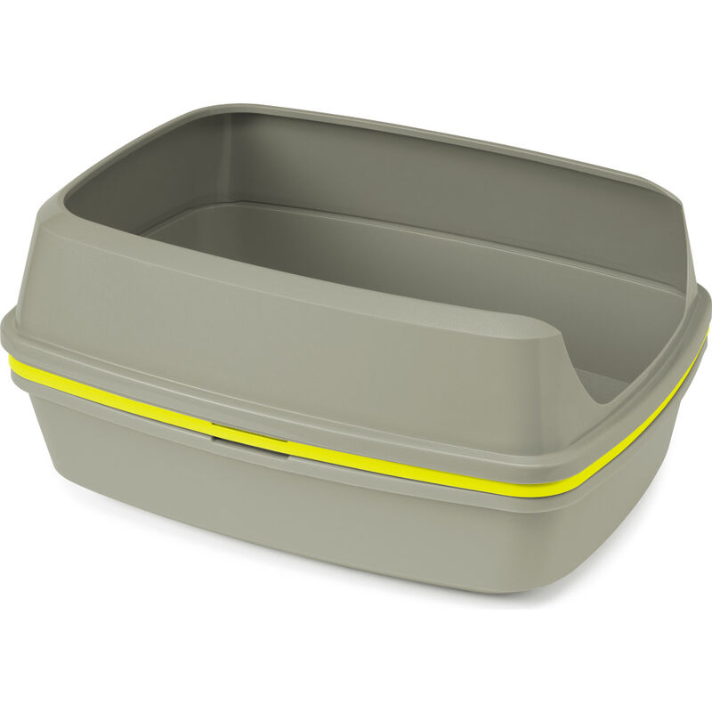 Moderna Lift To Sift Cat Litter Box, Warm Grey, Large image number null