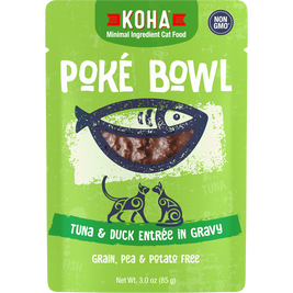 Koha Poke Bowl Wet Cat Food, Tuna & Duck