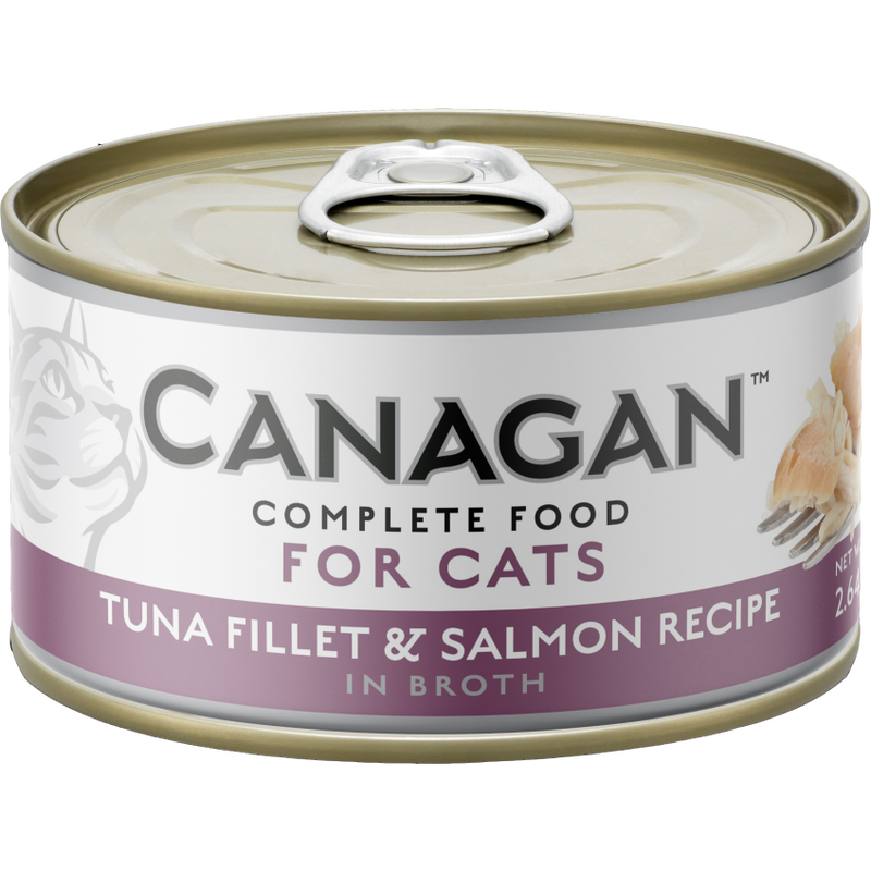Canagan Grain-Free Canned Cat Food, Tuna & Salmon, 2.64-oz image number null