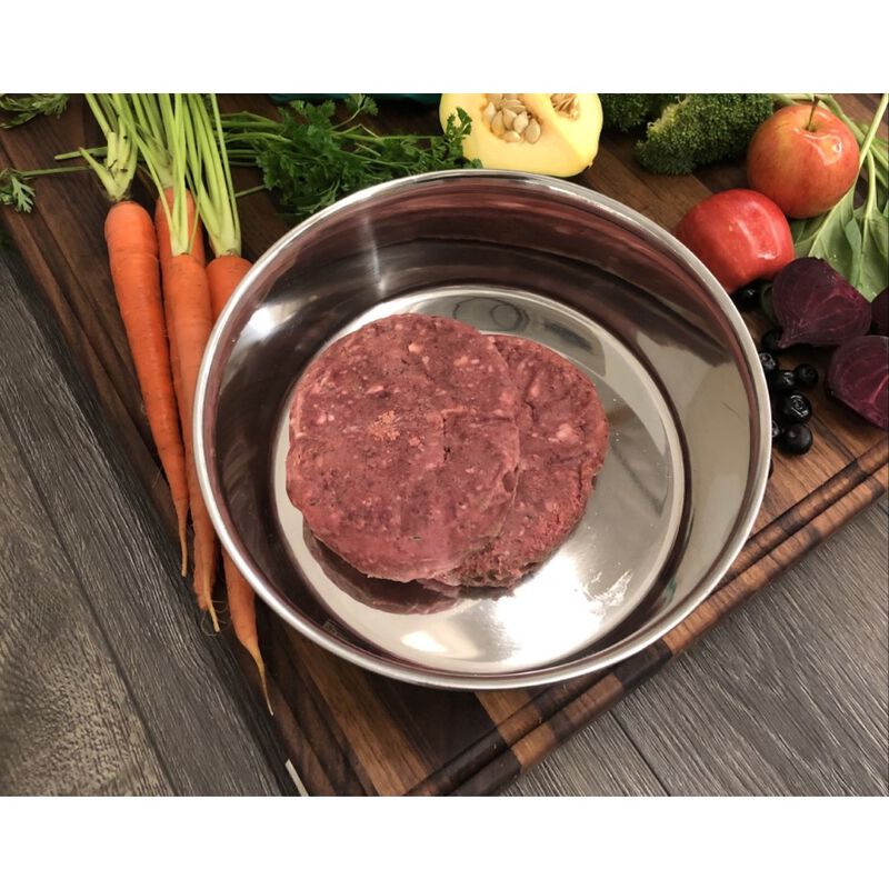 OC Raw Frozen Dog Food, Beef and Produce, 6-lb image number null