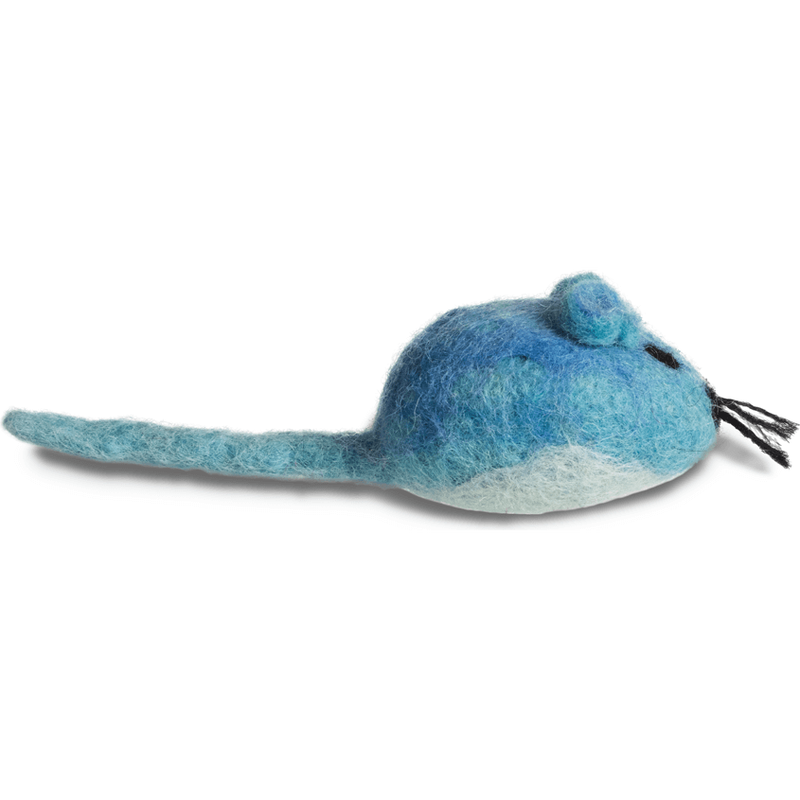 Mud Bay Felt Mouse Cat Toy, Assorted Colors image number null
