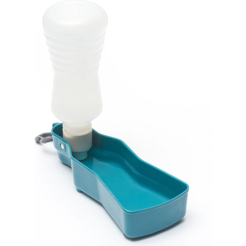 Messy Mutts Plastic Water Dispenser, Assorted Colors, 9.6-oz image number null