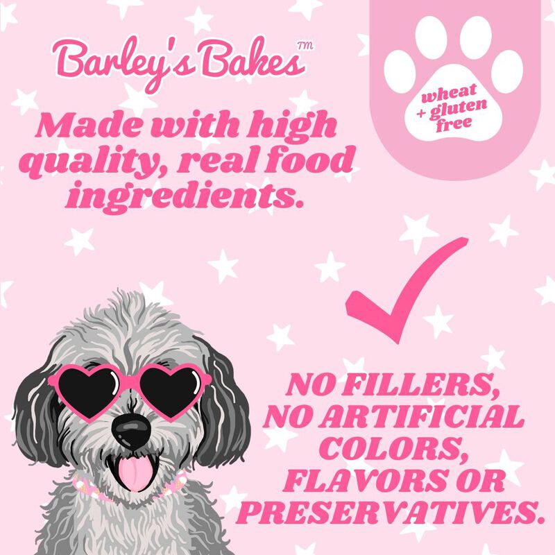 The Bear & The Rat Barley's Bakes Dog Cupcake Mix, Bone Broth, 9-oz image number null