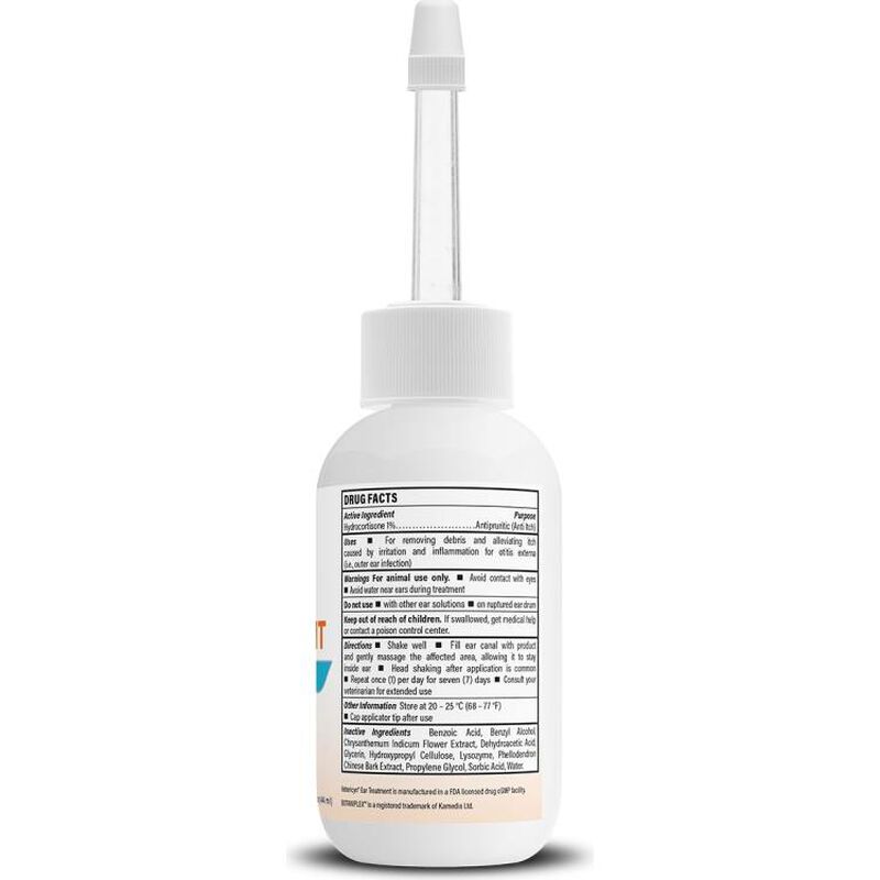 Vetericyn Triple-Action Ear Treatment for Pets, 1.5-oz image number null