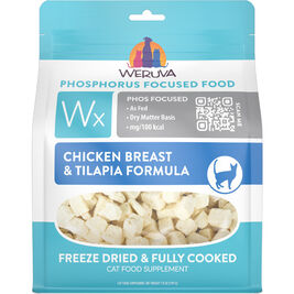 Weruva Wx Freeze-Dried Cat Food, Chicken & Tilapia, 7-oz