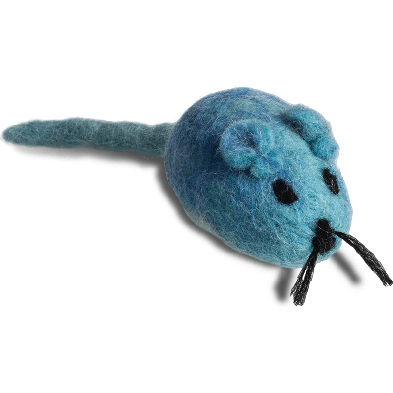 Mud Bay Felt Mouse Cat Toy, Assorted Colors image number null