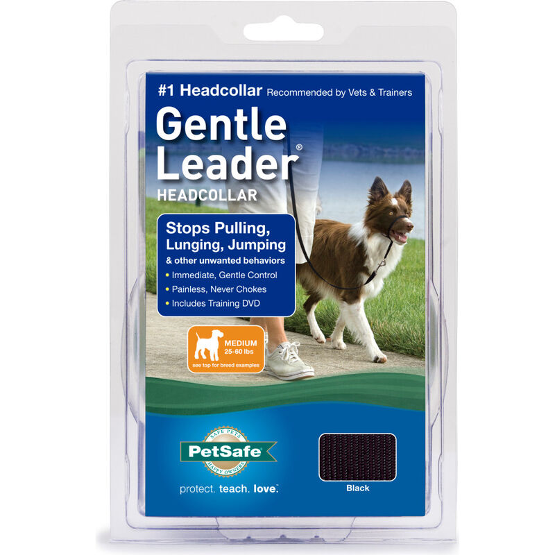 PetSafe Gentle Leader No-Pull Dog Headcollar, Black image number null