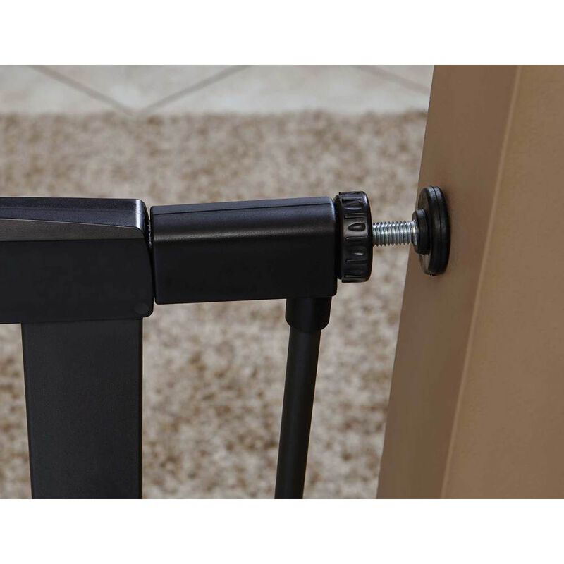MidWest Glow in the Dark Steel Pet Gate, Graphite image number null