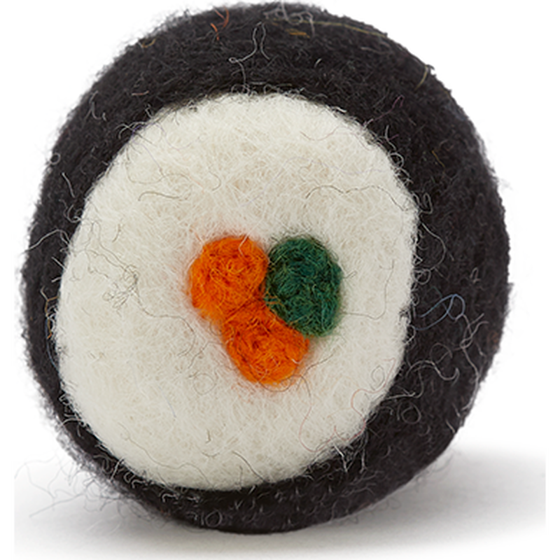 Mud Bay Felted Sushi Roll Cat Toy image number null