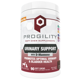 Nootie Progility Urinary Support with D-Mannose Supplemental Dog Chews, 90-ct