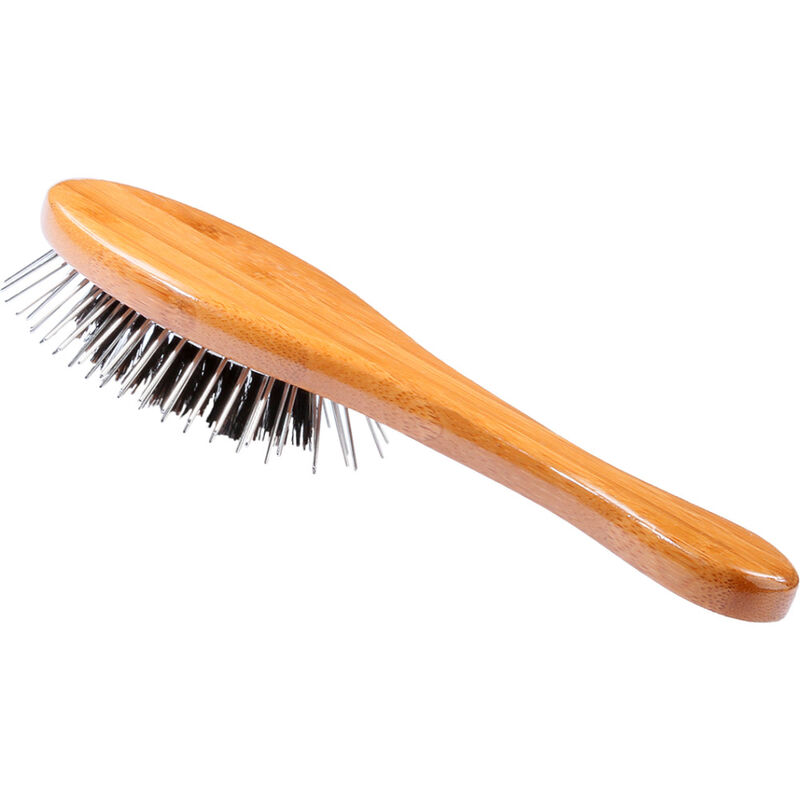 Bass Pet Brushes Hybrid Groomer Dog Brush, Assorted Finish, Small image number null