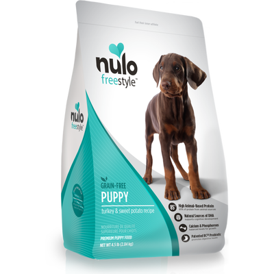 Nulo Freestyle Grain-Free Dry Dog Food, Puppy, Turkey & Sweet Potato