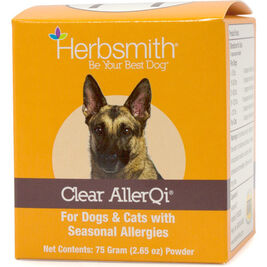 Herbsmith Clear AllerQi Powder Dog & Cat Supplement, 75-g