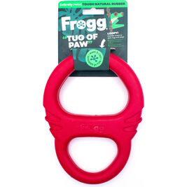 Frogg Rubber Dog Toy, Tug of Paw