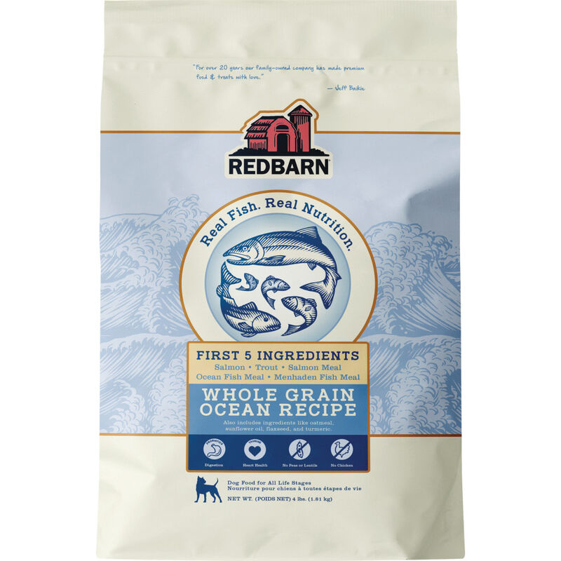 Redbarn Whole Grain Dry Dog Food, Ocean image number null