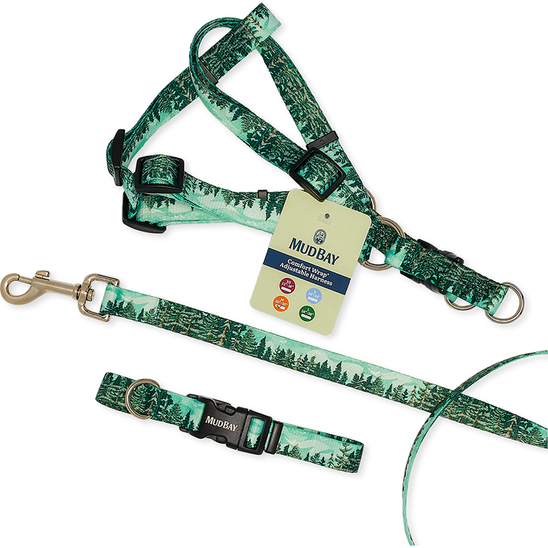Mud Bay Dog Harness, Evergreen image number null