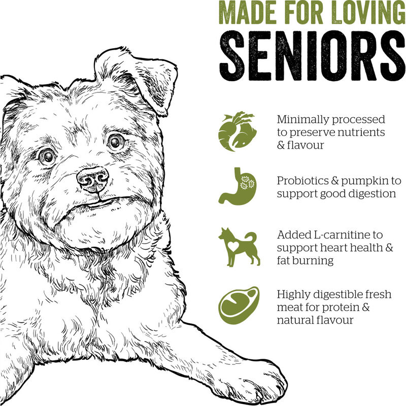 Now Fresh Dry Dog Food, Small Breed Senior, Turkey Salmon & Duck, 6-lb image number null