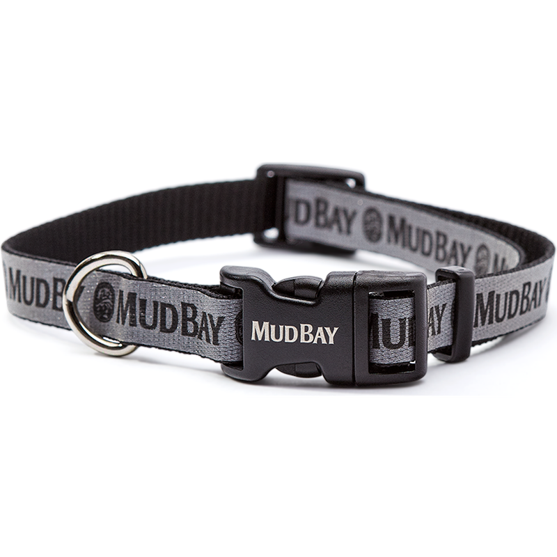 Mud Bay Reflective Dog Collar, Black image number null
