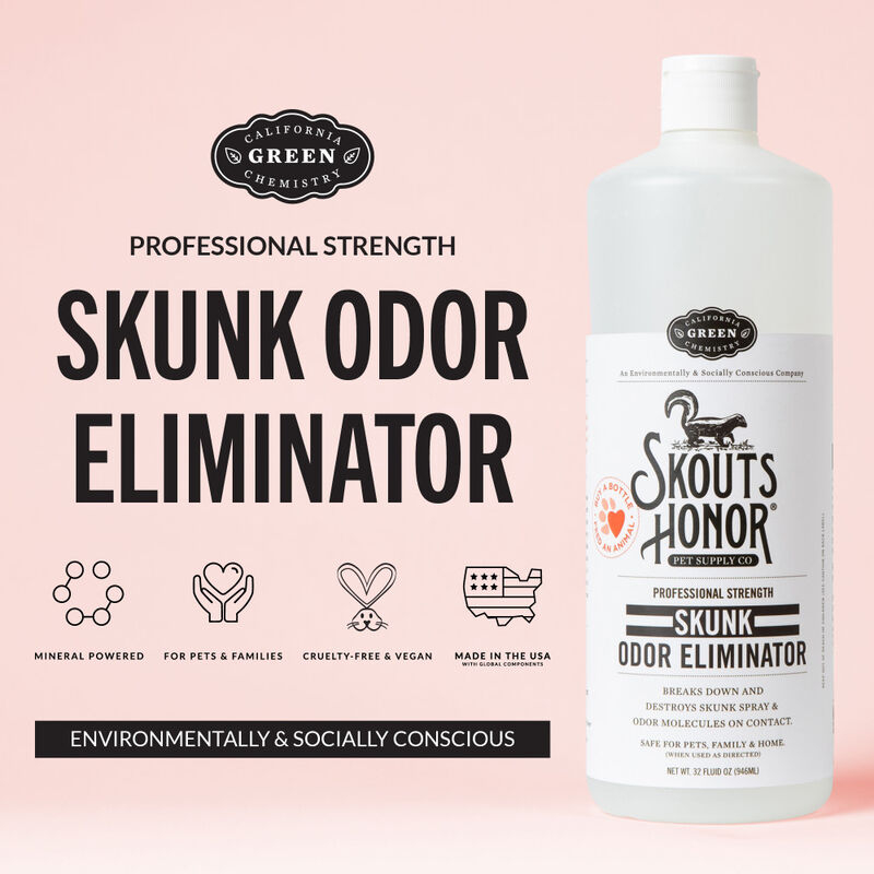 Skout's Honor Skunk Odor Eliminator, 32-oz image number null