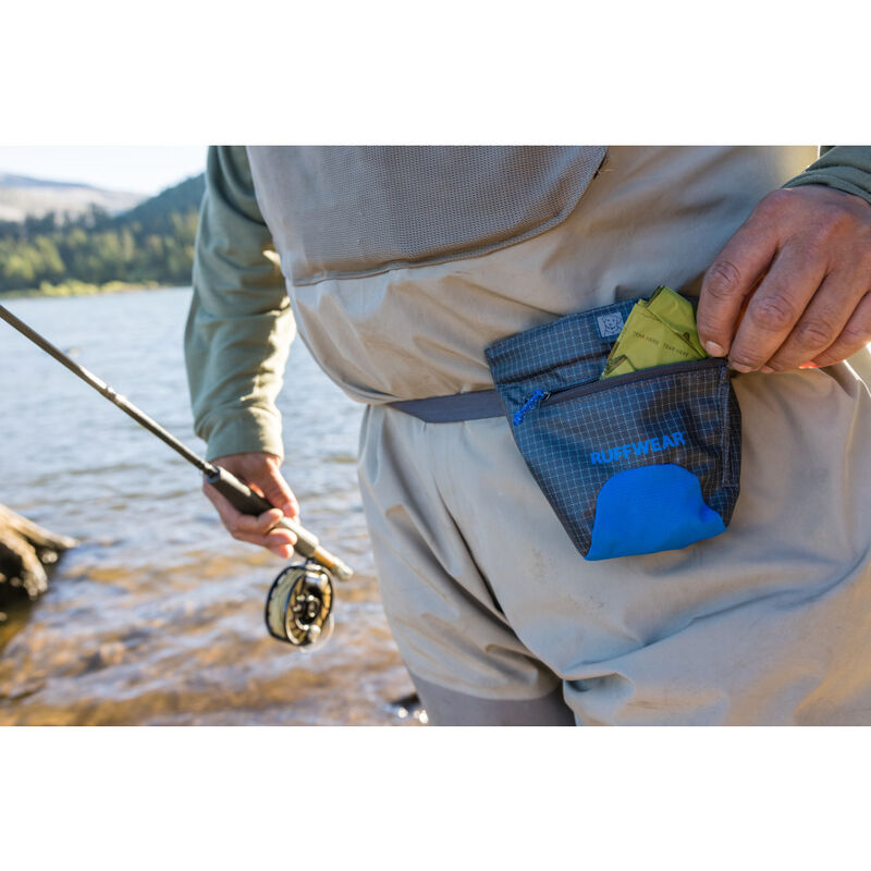 Ruffwear Treat Trader Dog Treat Pouch, Blue Pool image number null