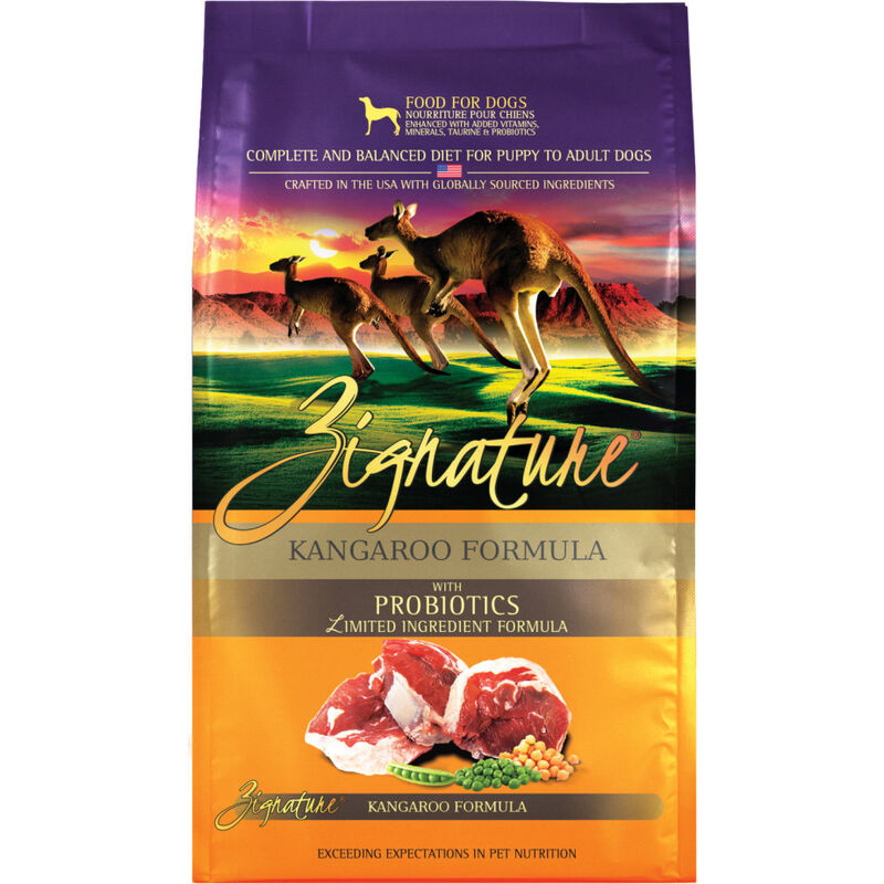Zignature Limited Ingredient Dry Dog Food, Kangaroo image number null