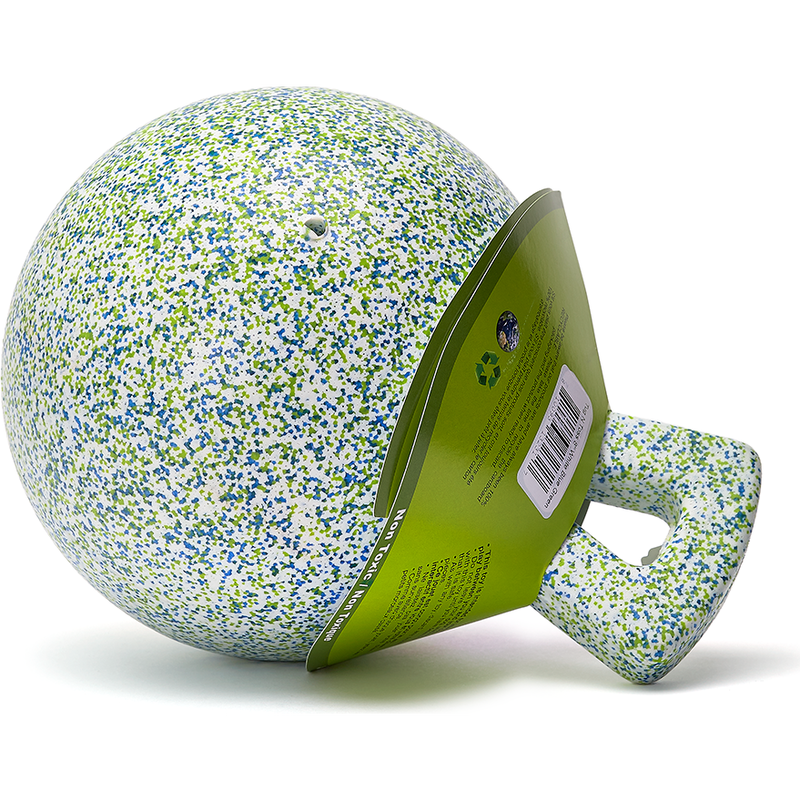 Mud Bay Tug N Toss Dog Toy, White Green & Blue, 8-in image number null