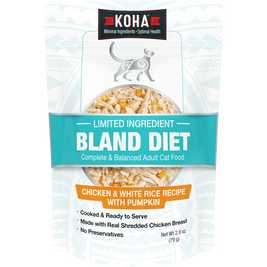 Koha Limited Ingredient Bland Diet Supplemental Cat Food, Chicken & White Rice
